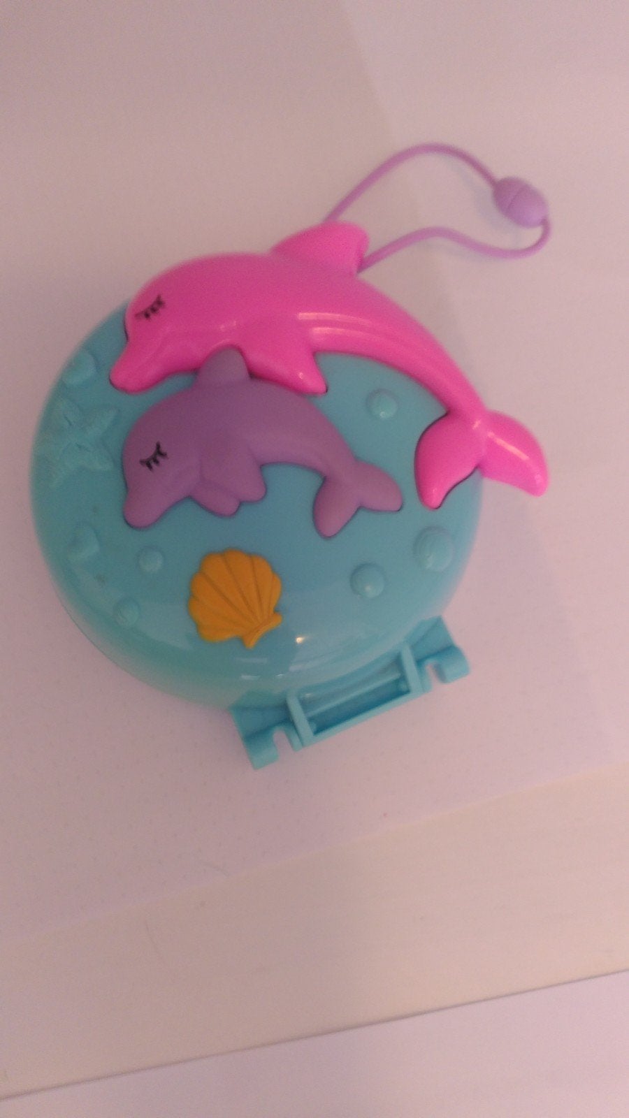 Polly Pocket Dolfijnen Strand Avontuur Compact Speelset, Ophalen of Verzenden, Zo goed als nieuw, Jongen of Meisje