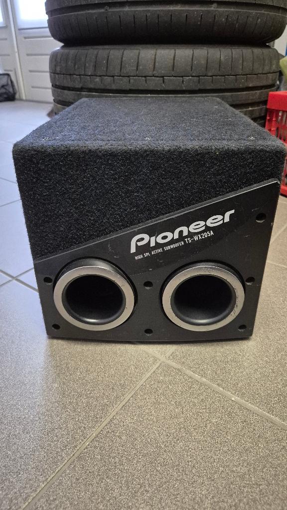 Pioneer TS-WX205A Actieve subwoofer, Ophalen of Verzenden, Gebruikt