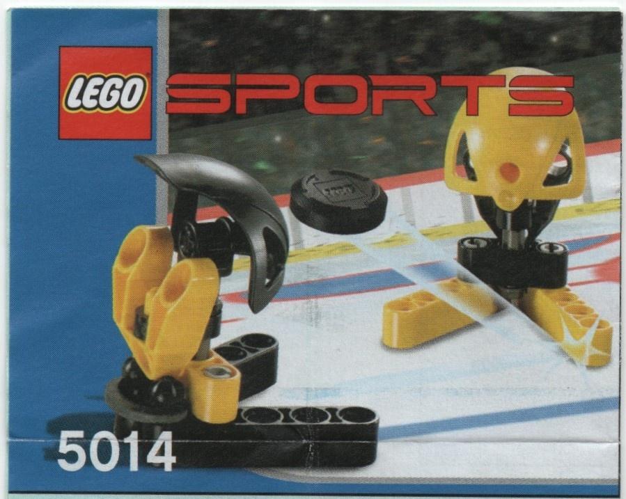 lego 5014-1 lego sport hockey (2003), Gebruikt, Overige thema's, Lego, Compleet