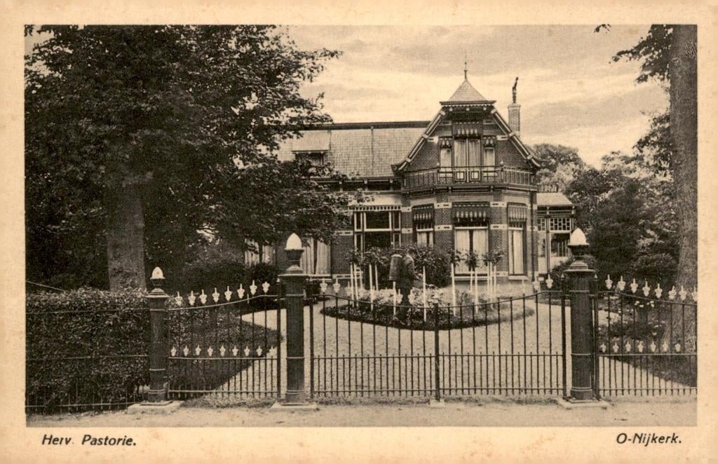 Oosternijkerk Hervormde Pastorie # 140, Verzenden, 1920 tot 1940, Ongelopen, Friesland