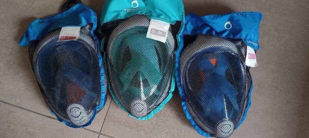 Decathlon snorkels, Ophalen, Gebruikt, Snorkelmasker