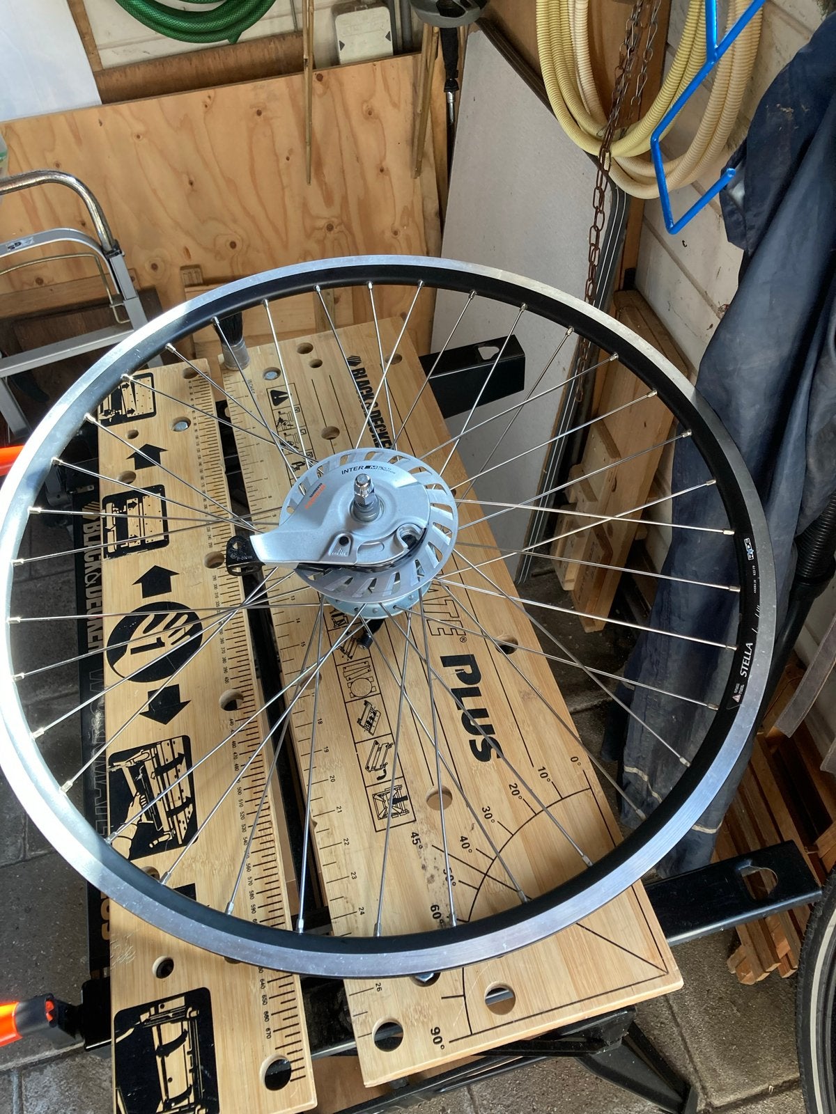 Stella Livorno achterwiel 28" met Nexus 8 en trommelrem, Gebruikt, Aluminium, Ophalen, Elektrische fiets