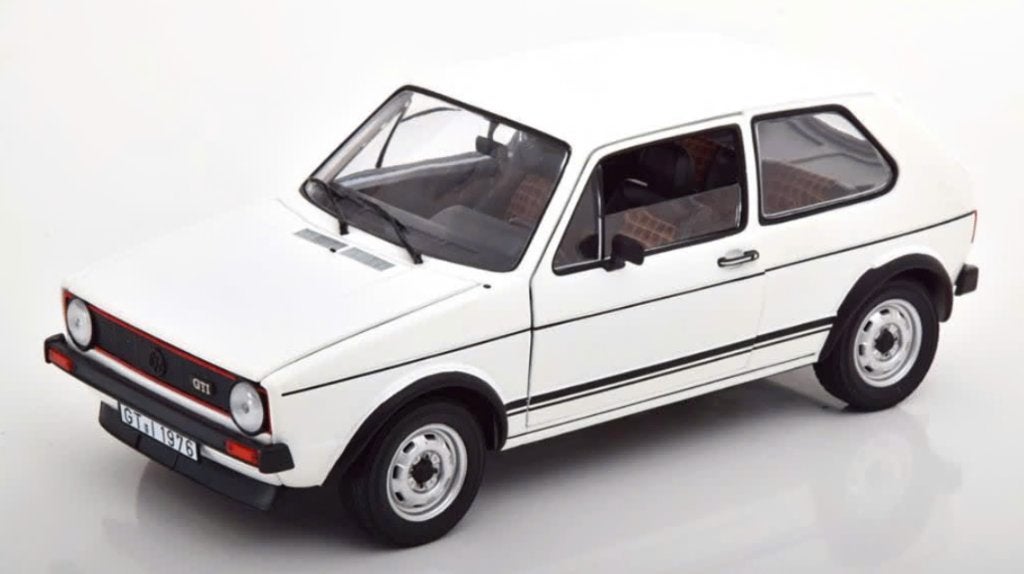 VW Golf GTI 1976 Alpine Wit schaal 1/18 NOREV ref. 188484, Hobby en Vrije tijd, Modelauto's | 1:18, Verzenden, Nieuw, Auto, Norev