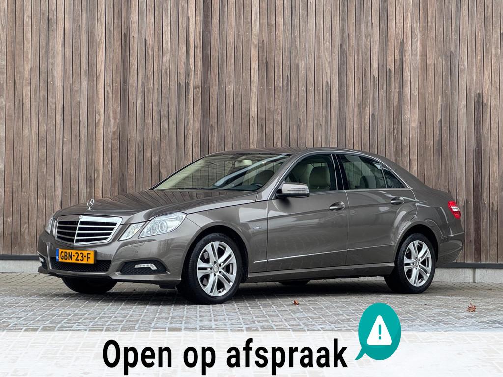 Mercedes-Benz E-klasse 220 CDI Avantgarde |Automaat|Leder|, Auto's, Mercedes-Benz, Automaat, Euro 5, Achterwielaandrijving, Beige