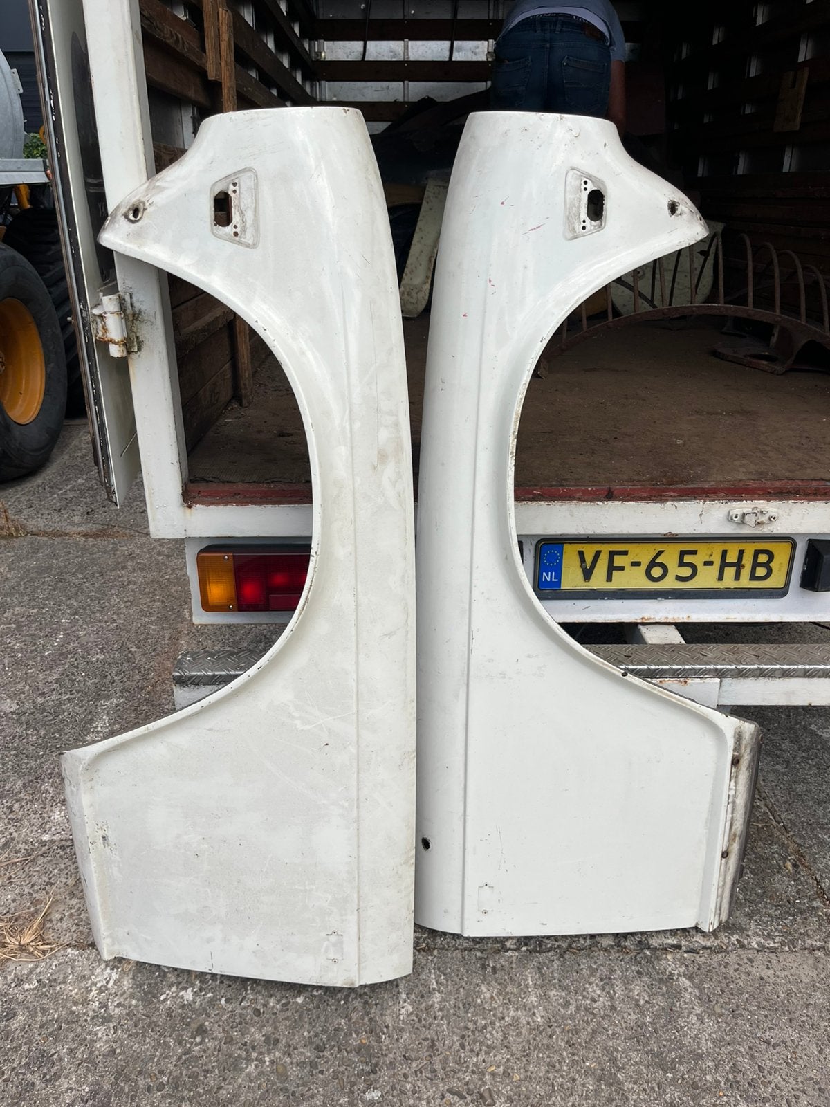 TR6 voorschermen, Ophalen, Gebruikt