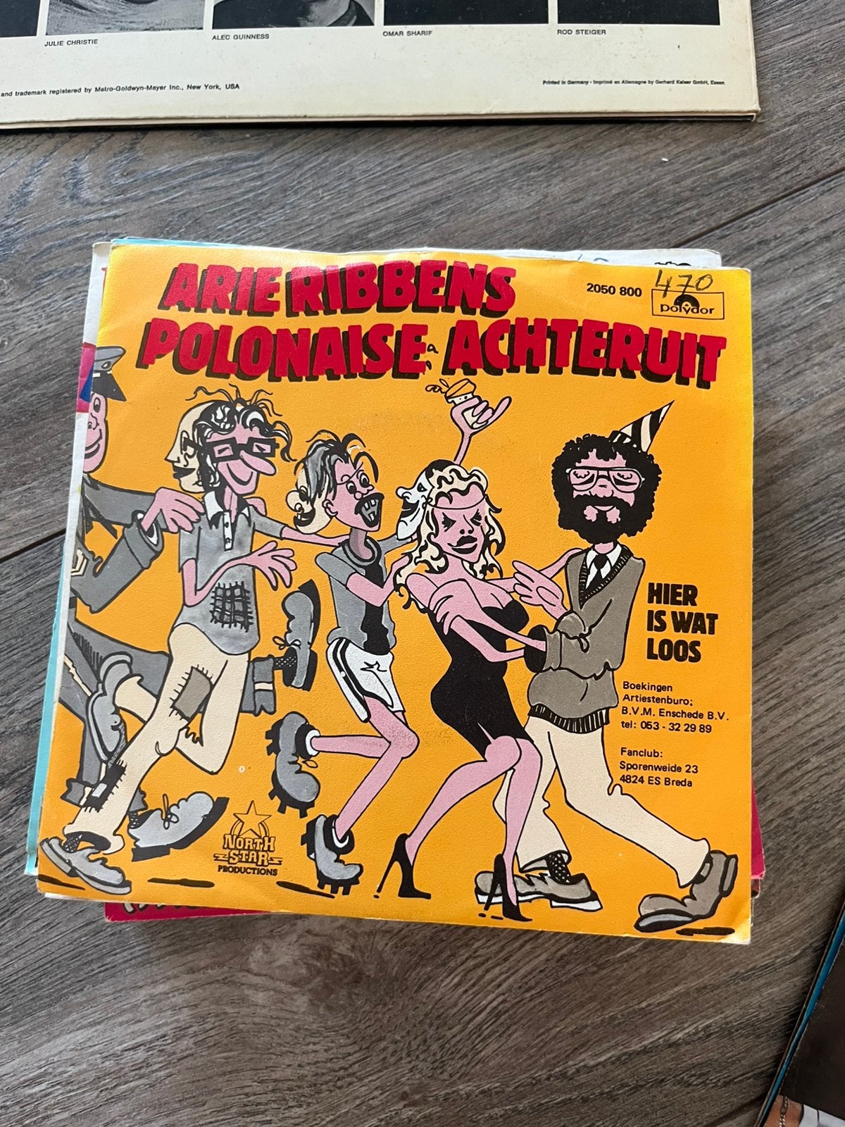 Arie Ribbens - Polonaise achteruit, Ophalen of Verzenden, Gebruikt, Overige formaten, Levenslied of Smartlap