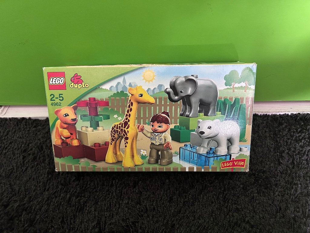 Duplo 4962 Baby zoo, Ophalen, Gebruikt, Compleet, Duplo