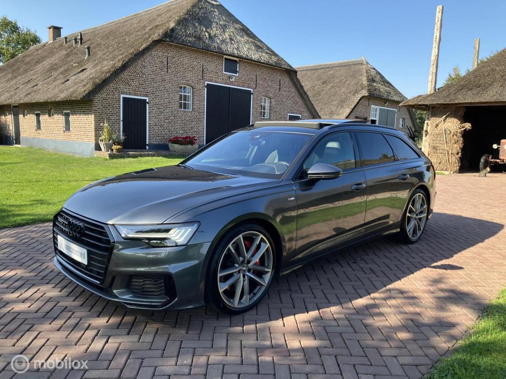 Audi A6 Avant 55 TFSI quattro S-Line RS Stoelen Pano Luchtv, Auto's, Audi, Automaat, Gebruikt, Euro 6, 2995 cc