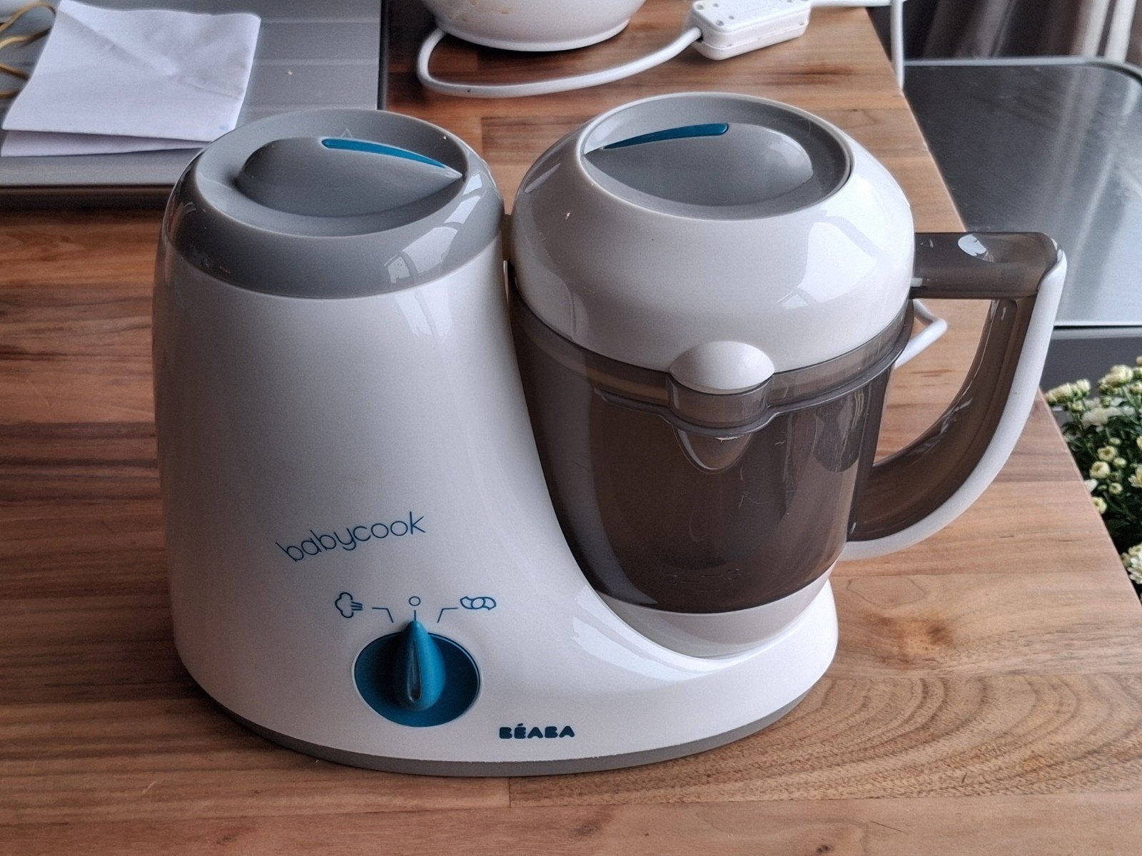Beaba Babycook Original - Babyvoeding stomer/blender, Ophalen of Verzenden, Gebruikt, Stoomfunctie, Babyvoedingmaker