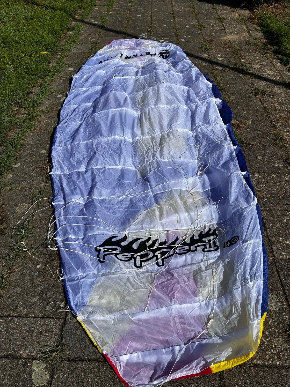 Peter Lynn Pepper 4.0 Kite - Zo goed als nieuw, Ophalen of Verzenden, Zo goed als nieuw, Vierlijns