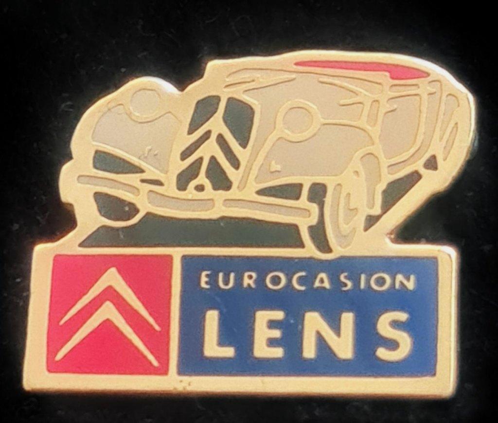 Citroën- Eurocasion Lens pin, Verzenden, Nieuw, Transport, Speldje of Pin