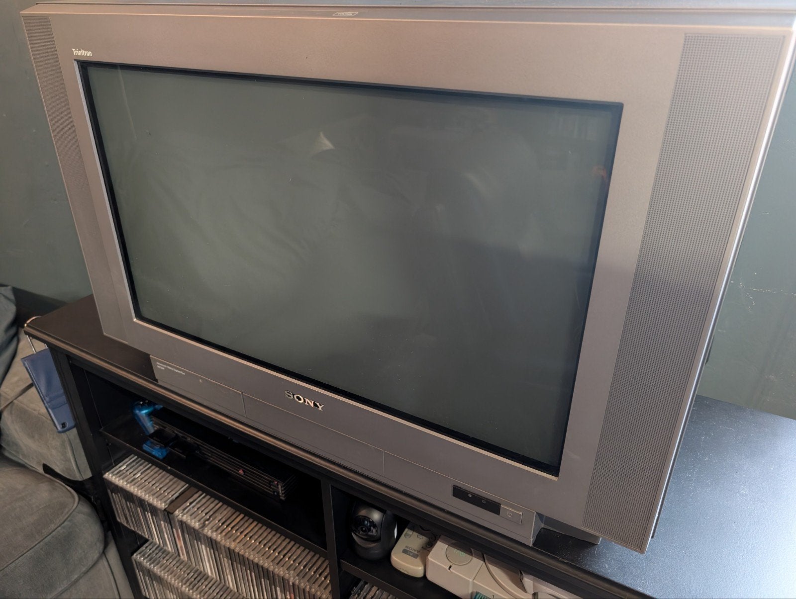 Sony Trinitron CRT TV met 3 SCART-aansluitingen, Ophalen of Verzenden, Gebruikt, 60 tot 80 cm, Sony