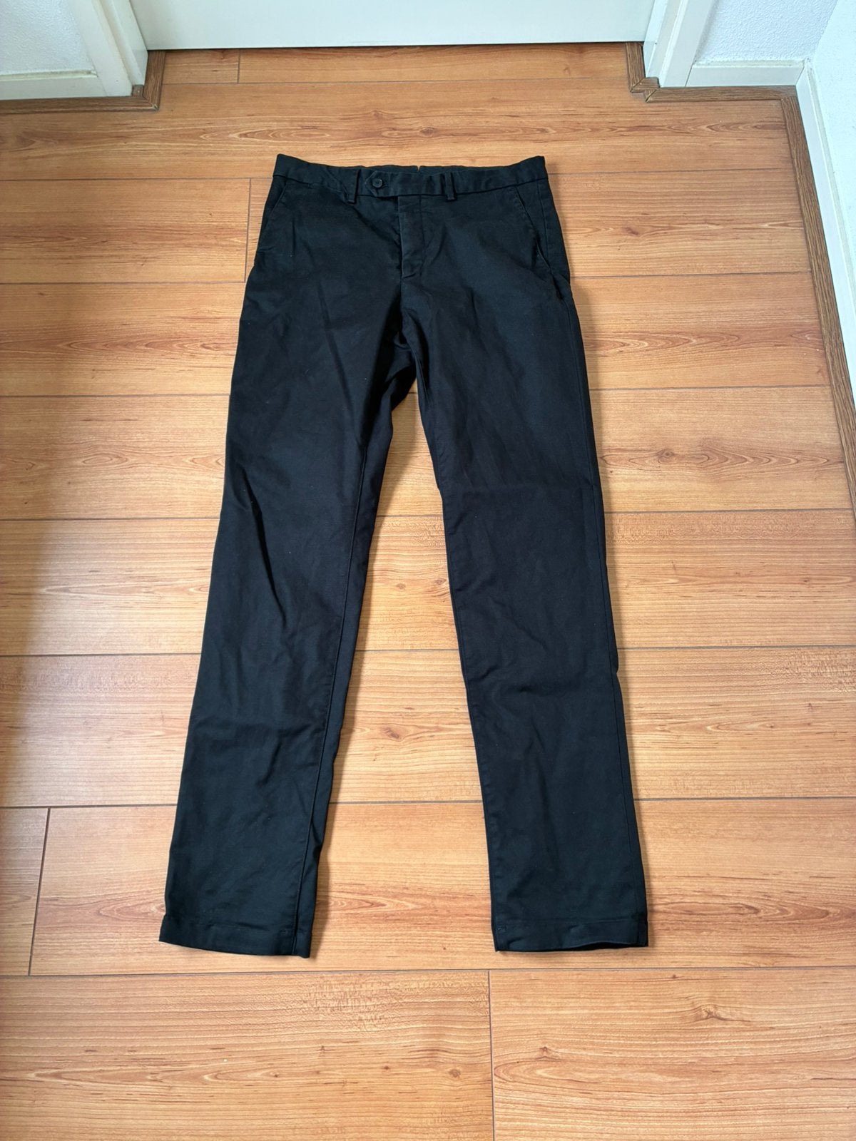 Suitsupply chino zwart maat 48, Ophalen of Verzenden, Zo goed als nieuw, Maat 48/50 (M), Zwart