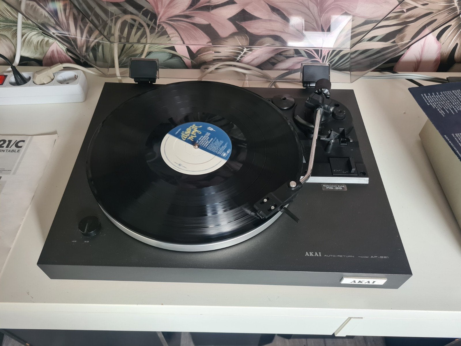 nette Akai AP-B21 platenspeler, Audio, Tv en Foto, Platenspelers, Ophalen, Akai