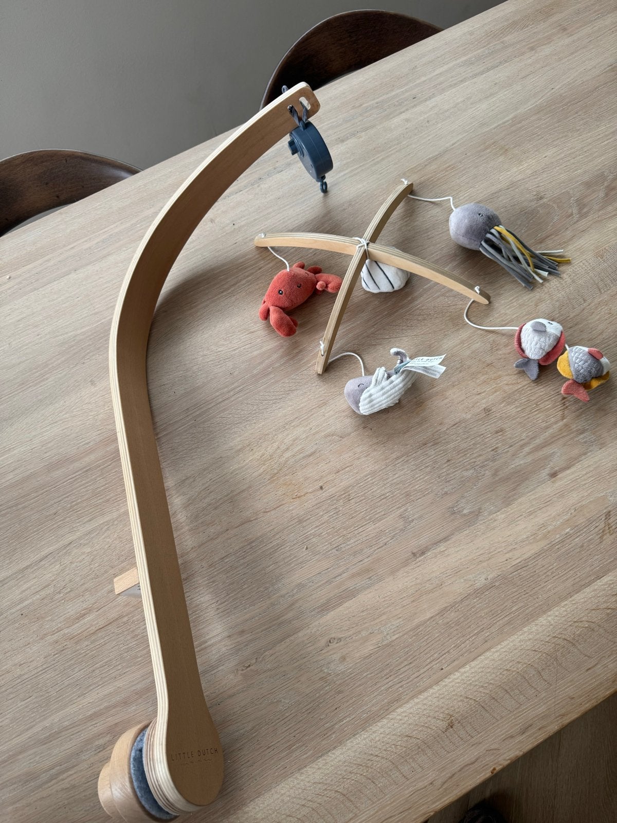 Little Dutch Mobiel Hout Zeedieren, Ophalen of Verzenden, Zo goed als nieuw, Mobiel