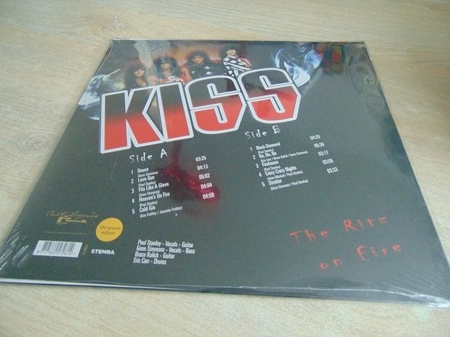 Lp Kiss- The Ritz On Fire, LP, 10 inch, Hard Rock, Geseald