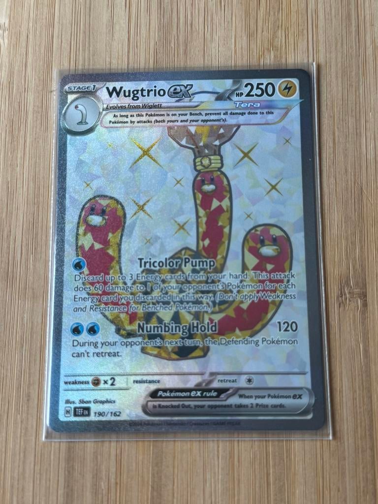 Pokemon Wugtrio EX 190 Temporal Forces, Ophalen of Verzenden, Nieuw
