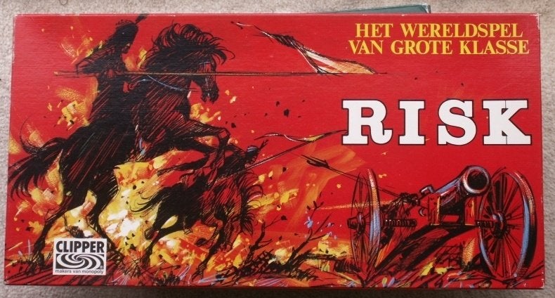 Risk van Clipper in rode doos Wereldveroverend Bordspel, Ophalen of Verzenden, Zo goed als nieuw
