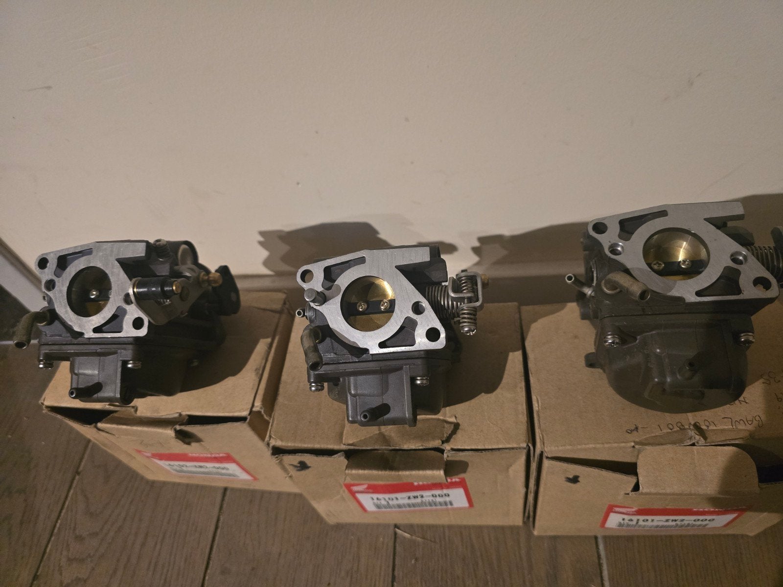 Honda bf25 of 30pk orginele carburateurset nieuw met doos, Watersport en Boten, Ophalen of Verzenden, Nieuw, Motor en Techniek