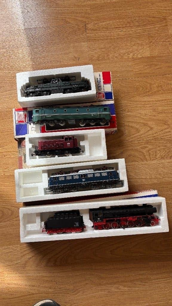 Jouef Locs en wagons, Ophalen, Gebruikt, Jouef, Analoog