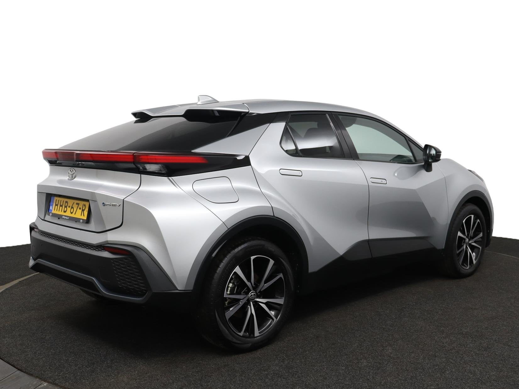 Toyota C-HR 2.0 Plug-in Hybrid 220 Dynamic | 65 KM Elektrisc, Auto's, 4 cilinders, Bedrijf, Grijs, Hybride Elektrisch/Benzine