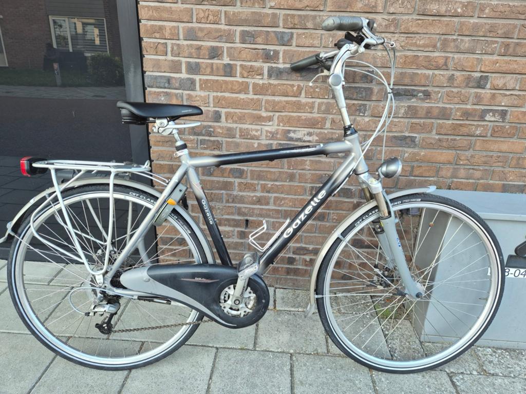 Gazelle herenfiets met 27 versnellingen, frame 54 cm, Fietsen en Brommers, Fietsen | Heren | Herenfietsen, Ophalen of Verzenden