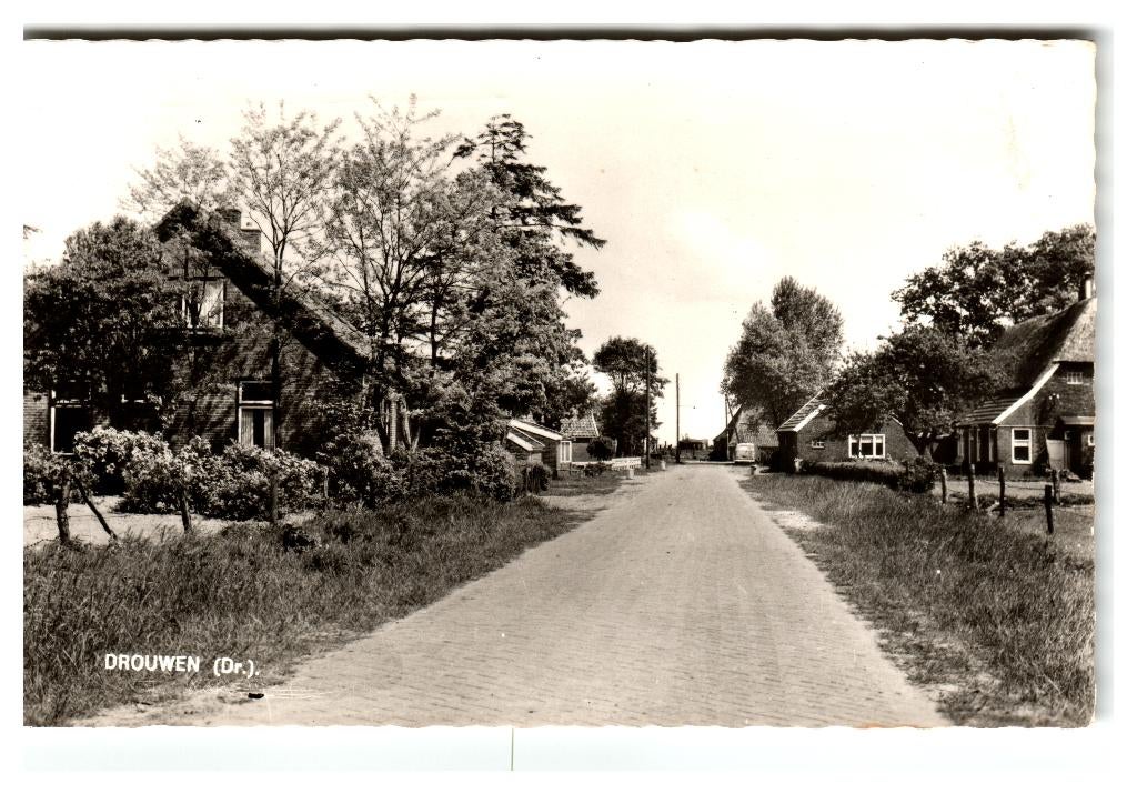 Drouwen, Verzenden, 1960 tot 1980, Gelopen, Drenthe
