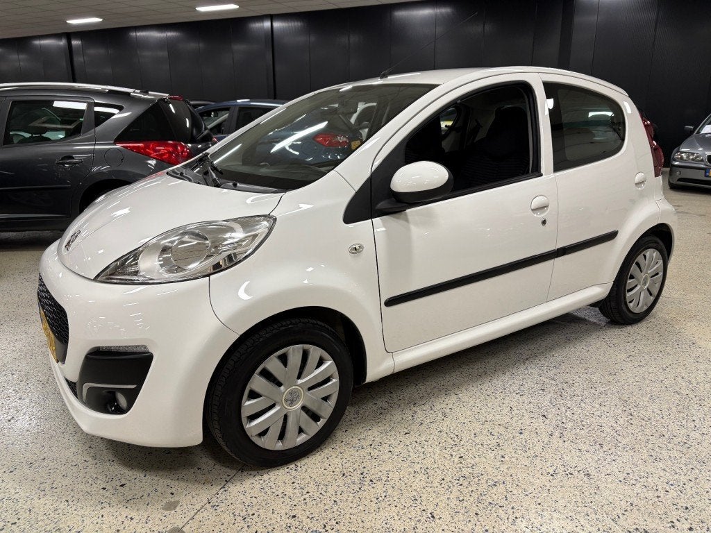 Peugeot 107 1.0 Airco 5 Deurs NL auto NAP Autopas Radio AUX, Voorwielaandrijving, Euro 5, Gebruikt, Met garantie (alle)
