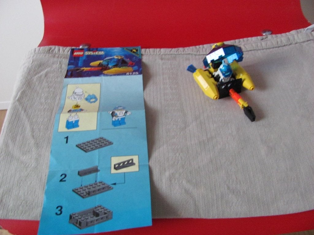 Lego Sysiem set 6125 Sea Sprint 9 compleet + Beschrijving, Lego, Ophalen of Verzenden, Zo goed als nieuw, Complete set