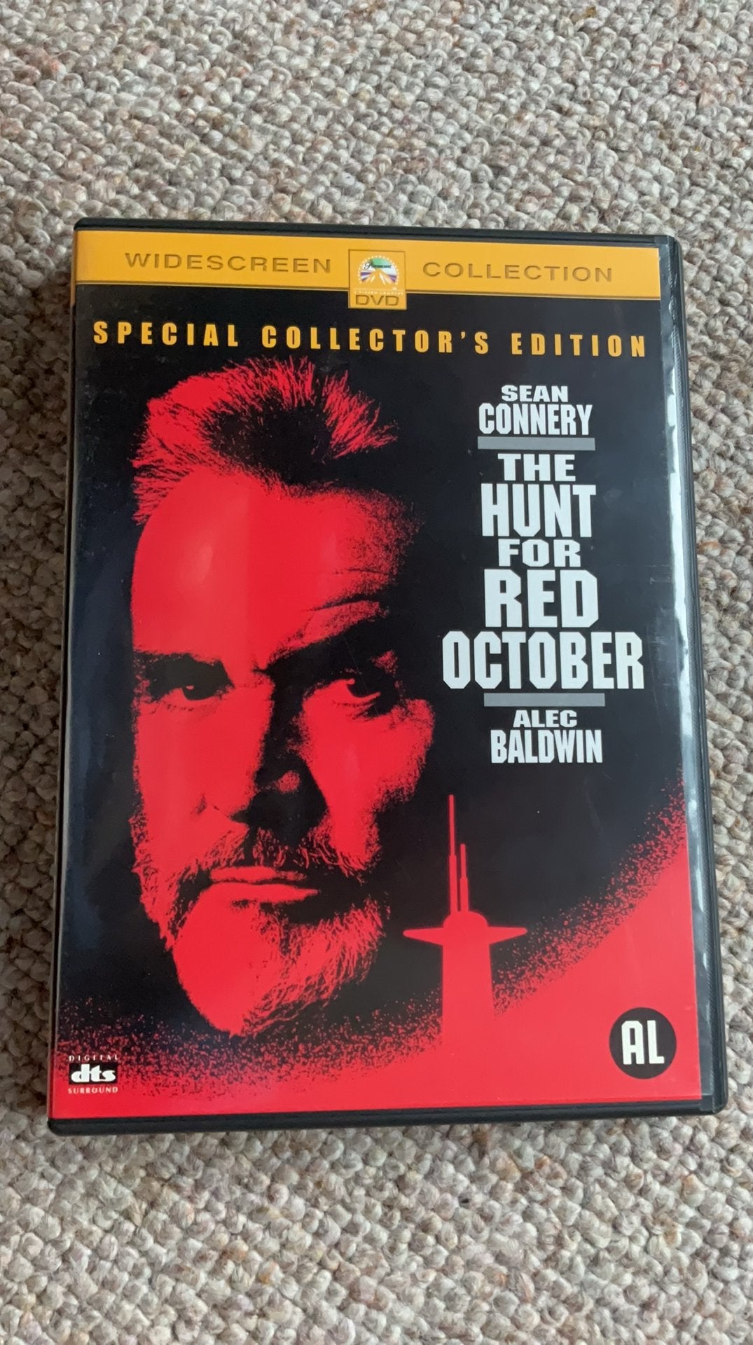 THE HUNT FOR RED OCTOBER., Engels, Verzenden, Turks, Bonusmateriaal