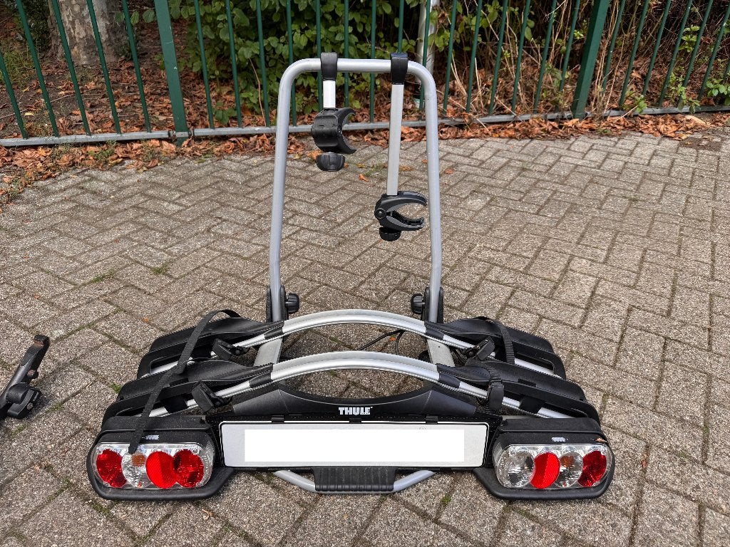 Thule EuroClick fietsendrager 2 fietsen – type 9078306, Auto diversen, Ophalen, 2 fietsen, Gebruikt, Trekhaakdrager