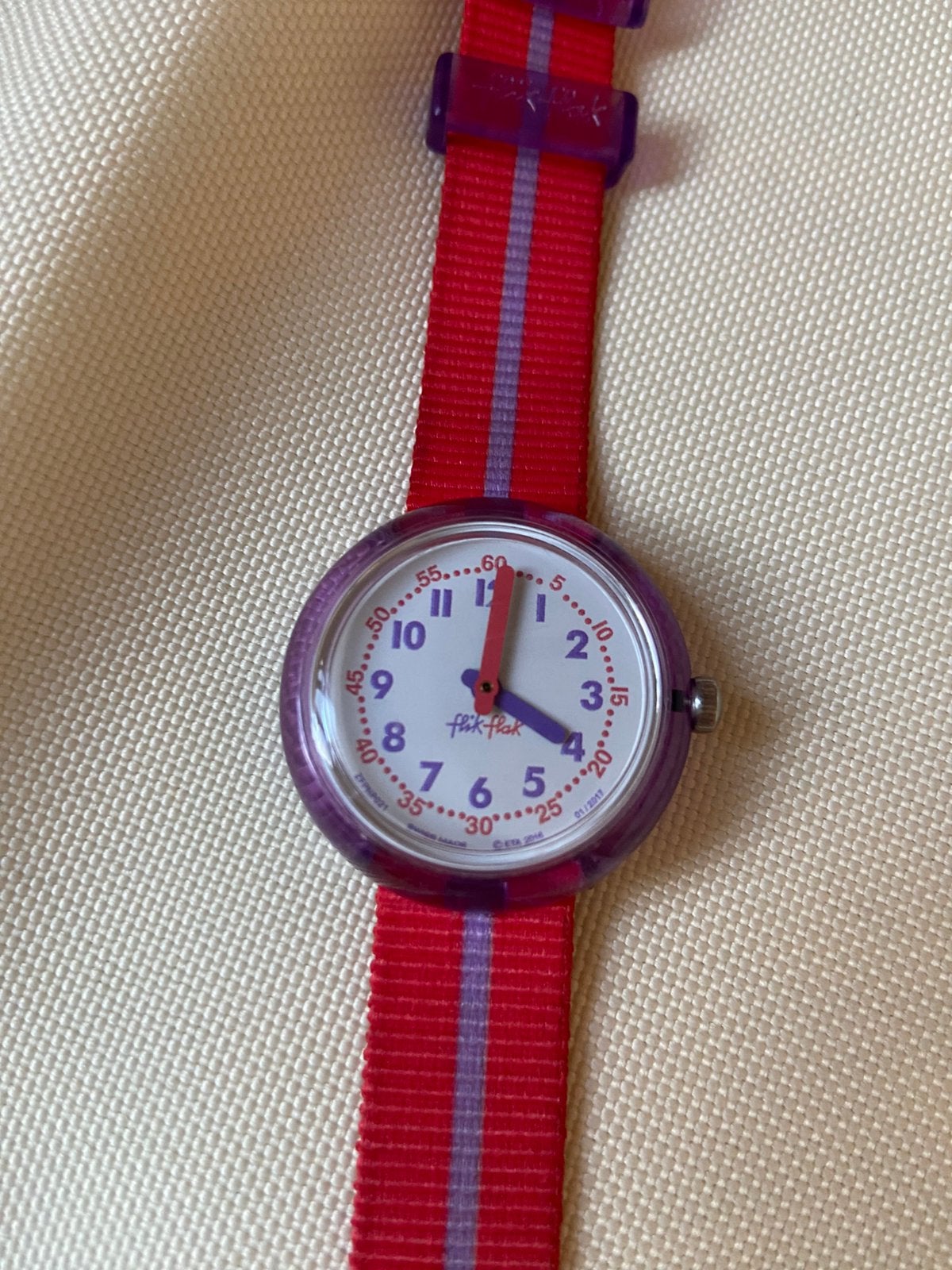 Flik Flak horloge in nieuwstaat, Ophalen of Verzenden, Zo goed als nieuw, Meisje