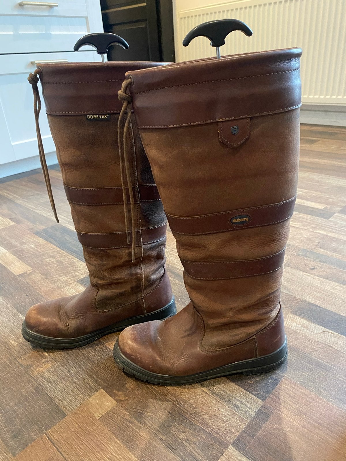 Dubarry Galway GORE-TEX laarzen - Maat 39 Extrafit, Kleding | Dames, Schoenen, Ophalen of Verzenden, Gedragen, Bruin, Hoge laarzen