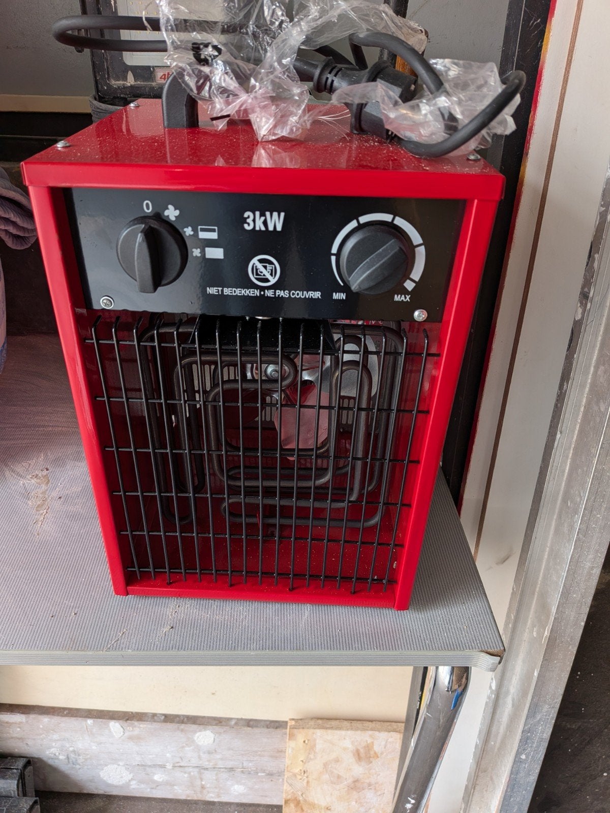 3 Nieuwe HandsOn Werkplaatskachels 3kW, Doe-het-zelf en Verbouw, Ophalen of Verzenden, Nieuw