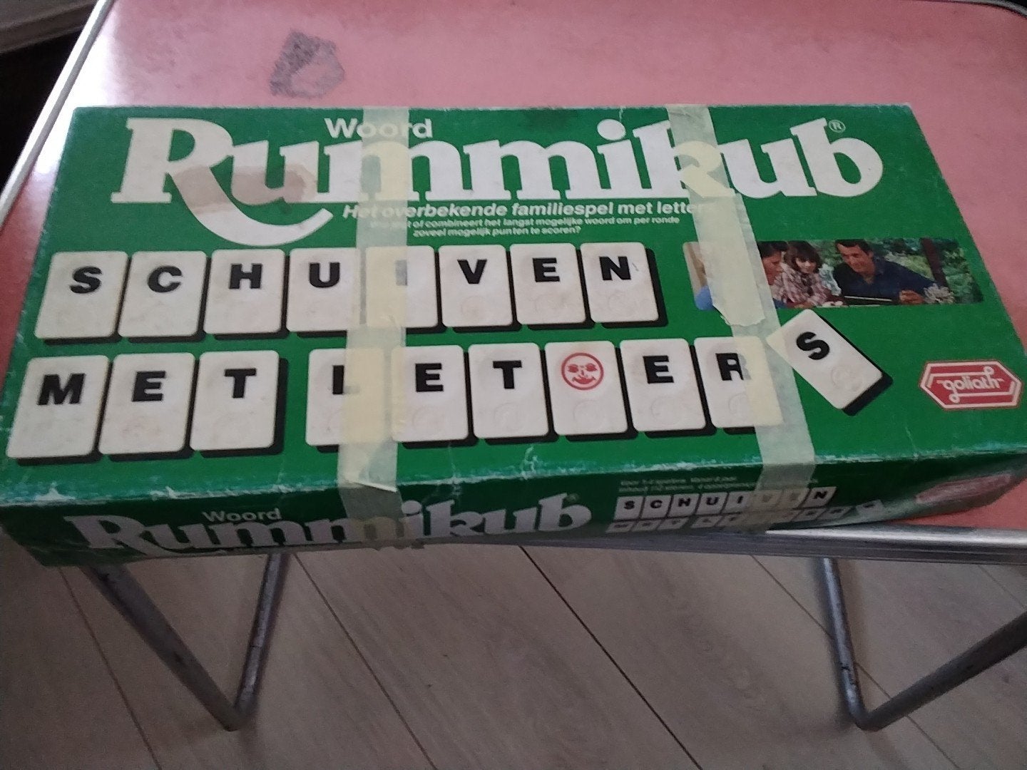 woord rummikub compleet € 5, Drie of vier spelers, Ophalen of Verzenden, Gebruikt