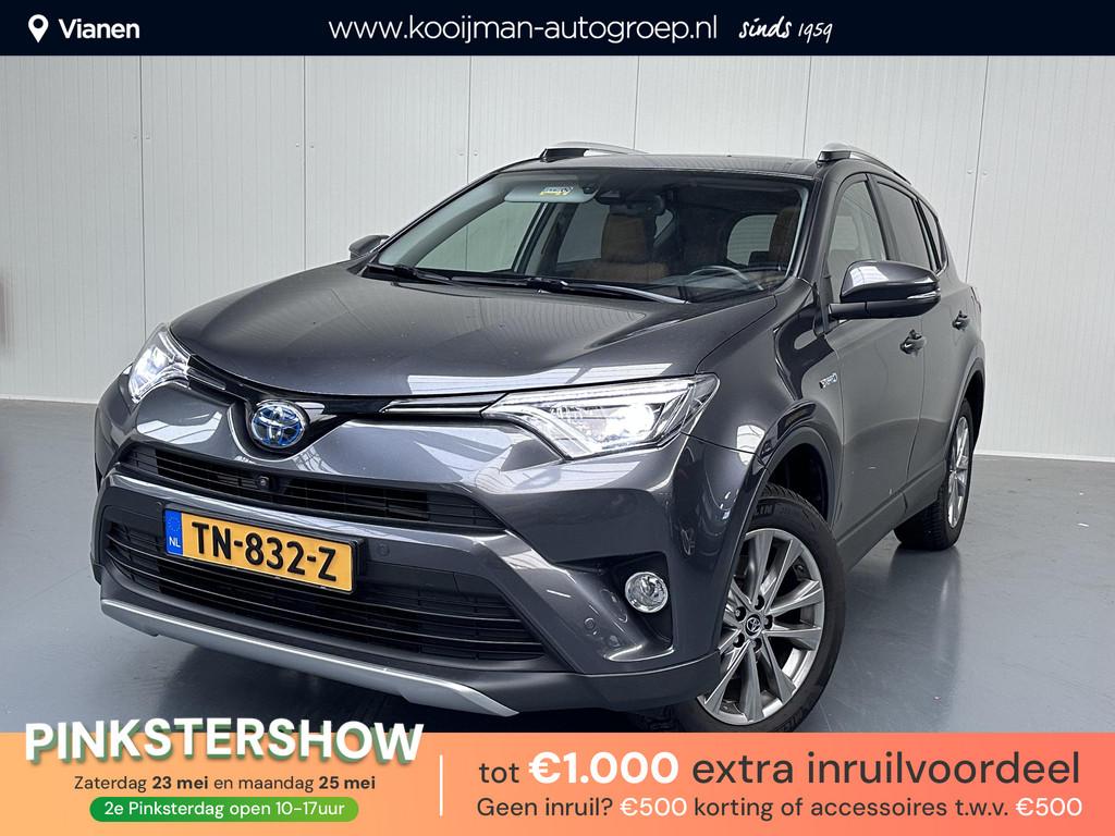 Toyota RAV4 2.5 Hybrid AWD Energy Plus met speciaal Leder in, Gebruikt, Euro 6, 1650 kg, Bedrijf