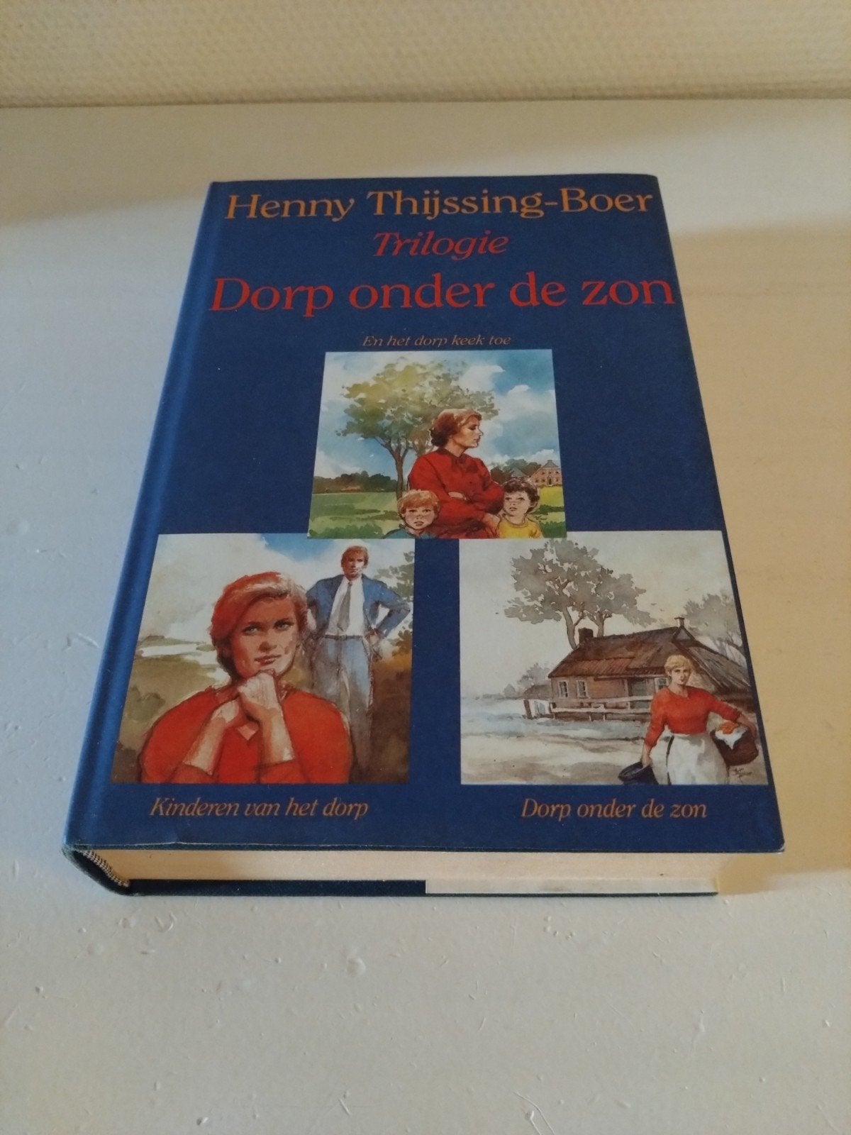 Henny Thijssing-Boer Trilogie: Dorp onder de zon, Boeken, Romans, Ophalen of Verzenden, Zo goed als nieuw, Henny Thijssing-Boer