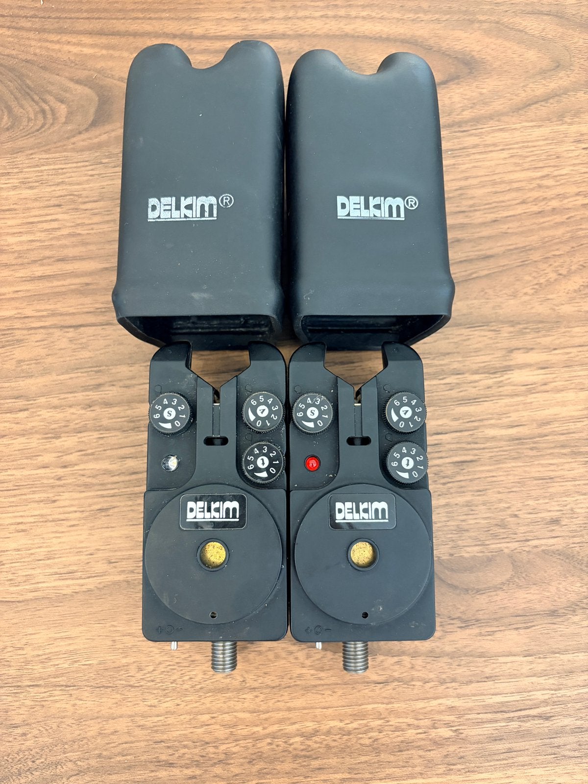 Delkim STD. 2x met hard case!, Ophalen of Verzenden, Zo goed als nieuw
