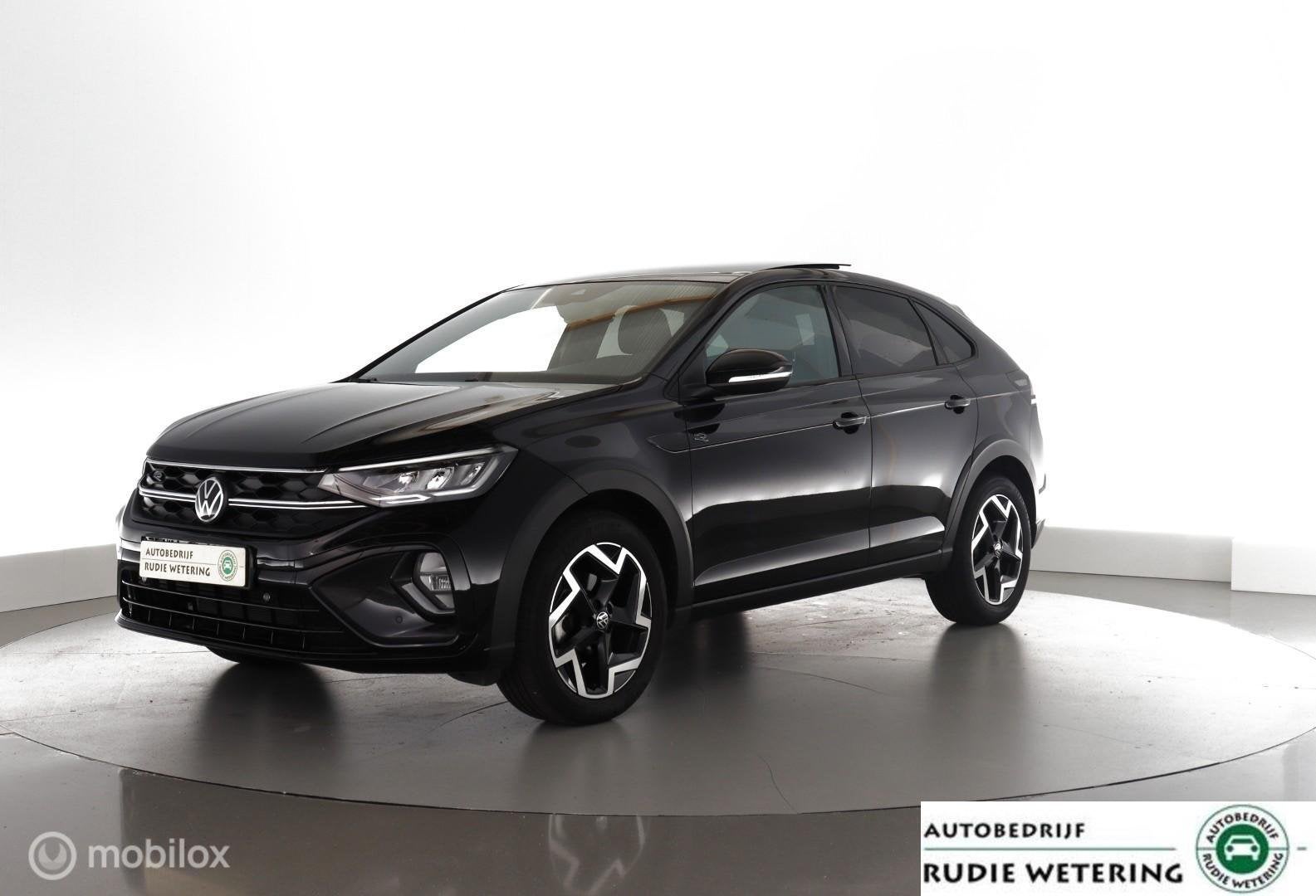 Volkswagen Taigo 1.0 TSI Automaat R-Line panorama|IQ|led|dab, Auto's, Stof, Gebruikt, Automatische klimaatregeling, Met garantie (alle)