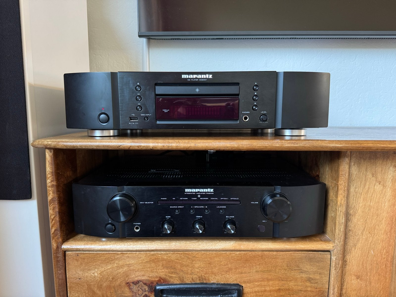 Marantz PM6006 Versterker & CD6007 CD-speler Set, Audio, Tv en Foto, Cd-spelers, Ophalen, Zo goed als nieuw, Marantz