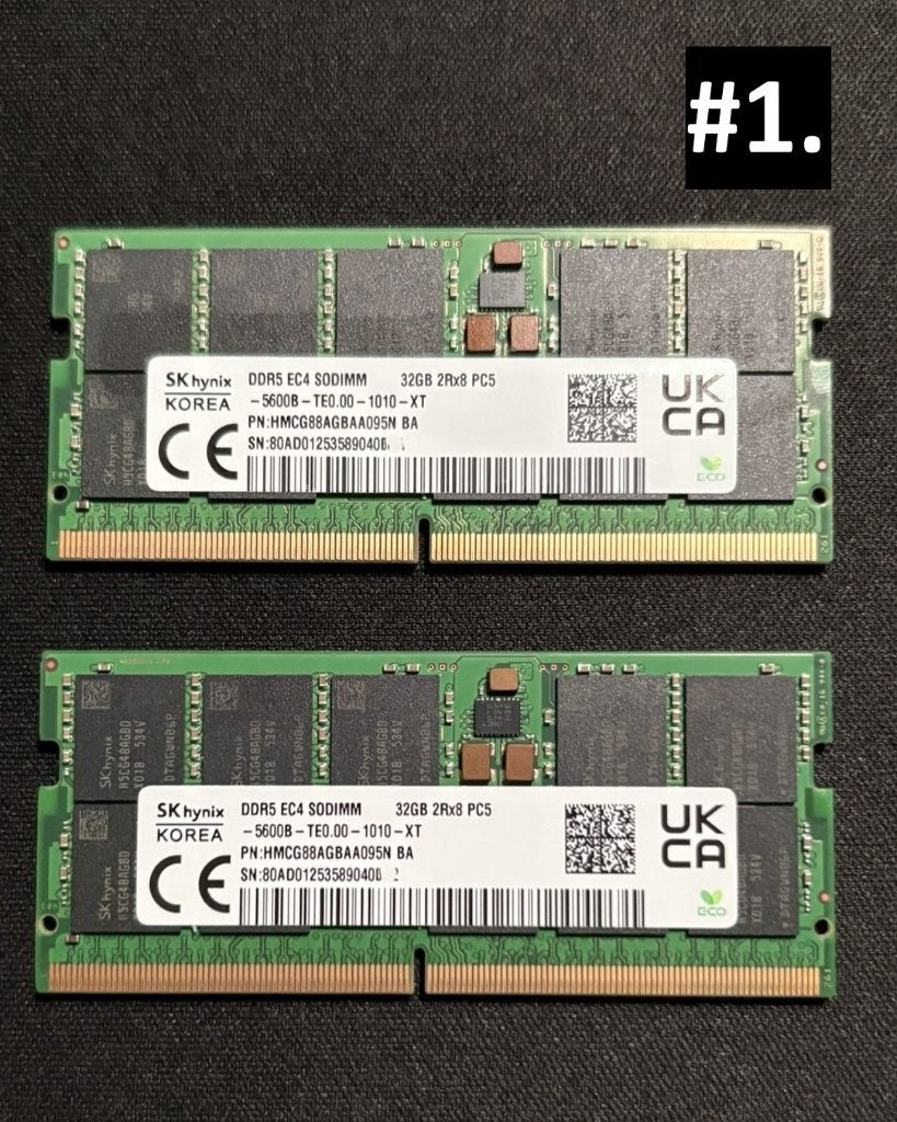 DDR-5 ECC 64GB (2x 32GB), Ophalen, Server, Nieuw, DDR5