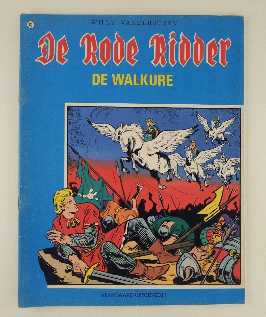 Vandersteen, Willy - De Walkure / De Rode Ridder 63, Eén stripboek, Verzenden, Gelezen