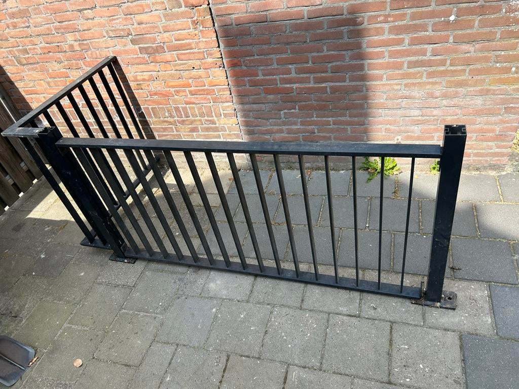 Balkonhek, Tuin en Terras, Tuinhekken en Hekwerk, Ophalen, Gebruikt, IJzer, Tuinhek