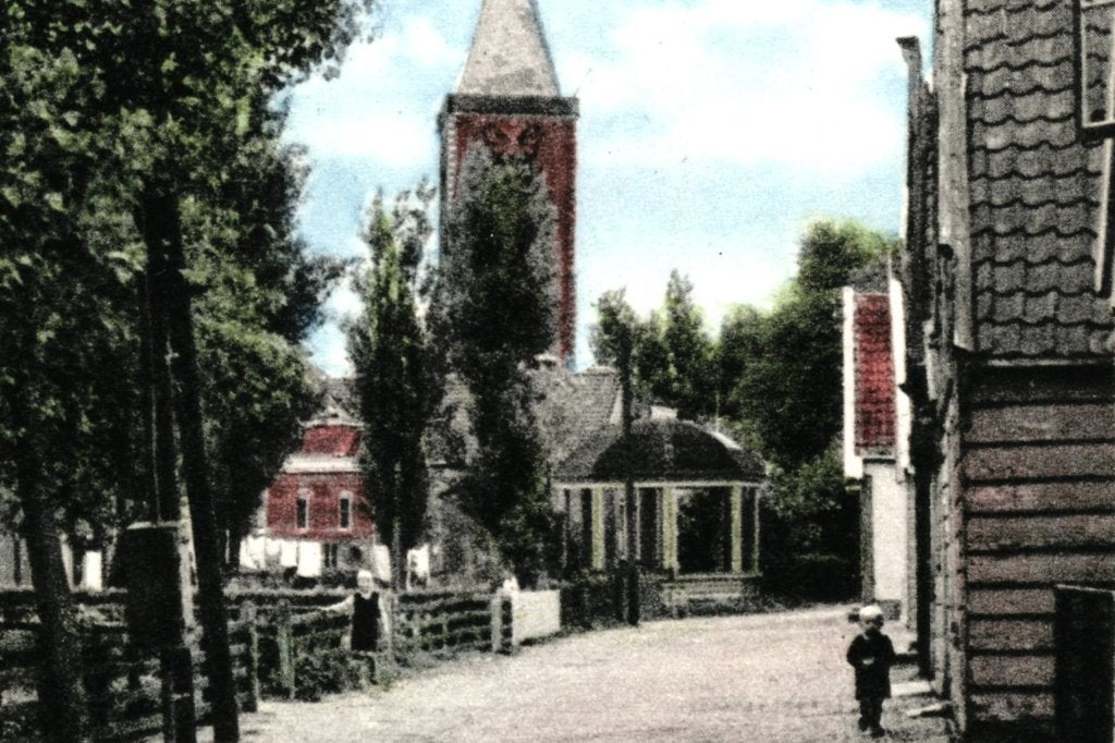 700880 Zunderdorp NH Kerklaan Nette oude kaart onbeschreven, Ophalen of Verzenden, 1920 tot 1940, Ongelopen, Noord-Holland