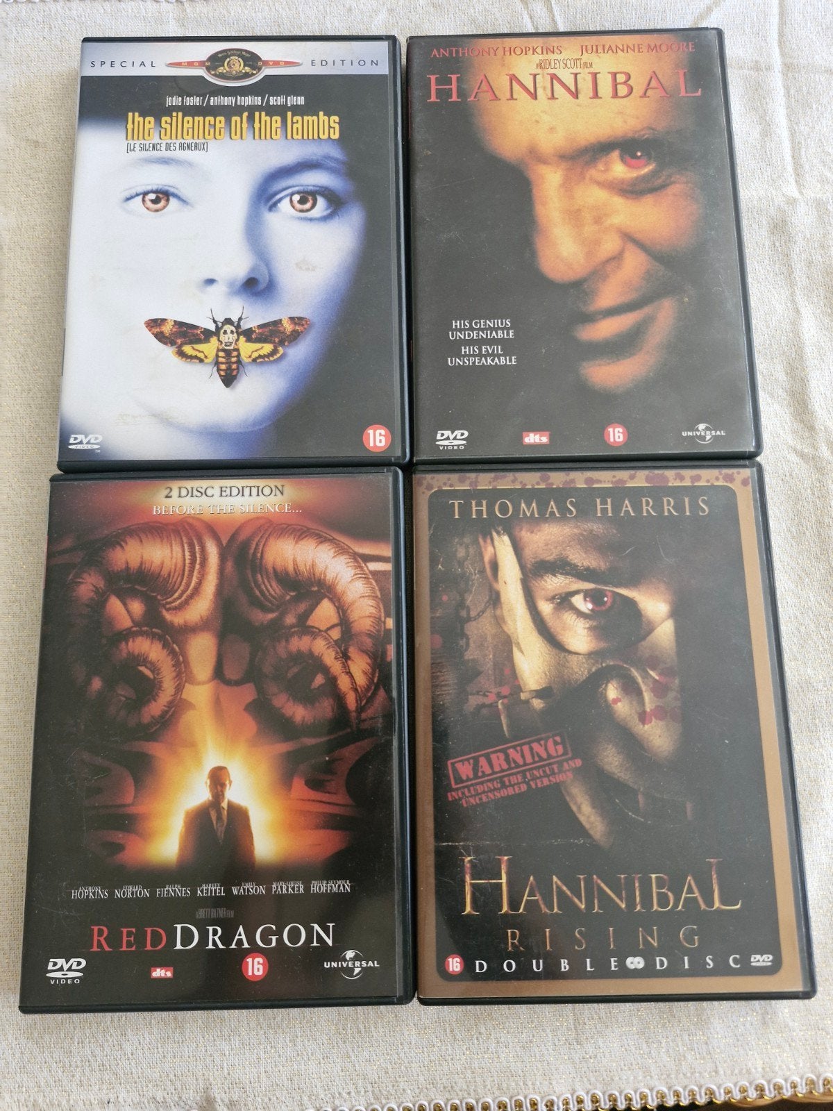 The Silence of the Lambs Set, Horror, Vanaf 16 jaar, Nederlands, Ophalen of Verzenden