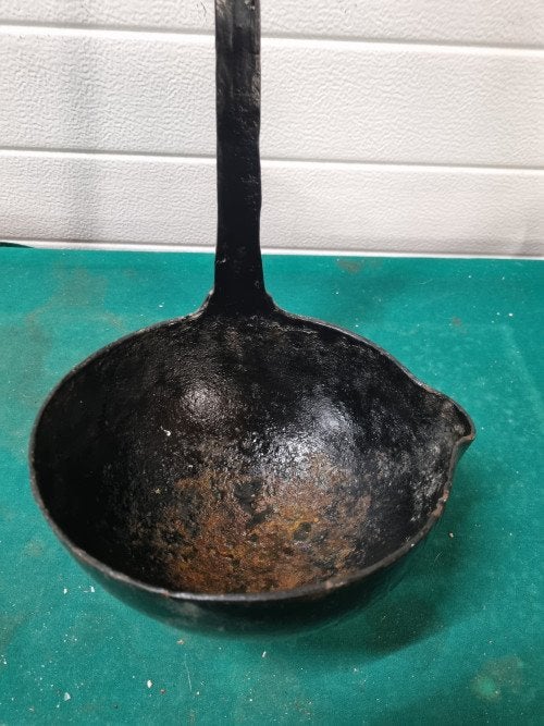 grote soeplepel voor de sier metaal, Ophalen of Verzenden, 'T Olde Gre-j, Info@toldegrej.nl, Endepoelstraat 20f Didam