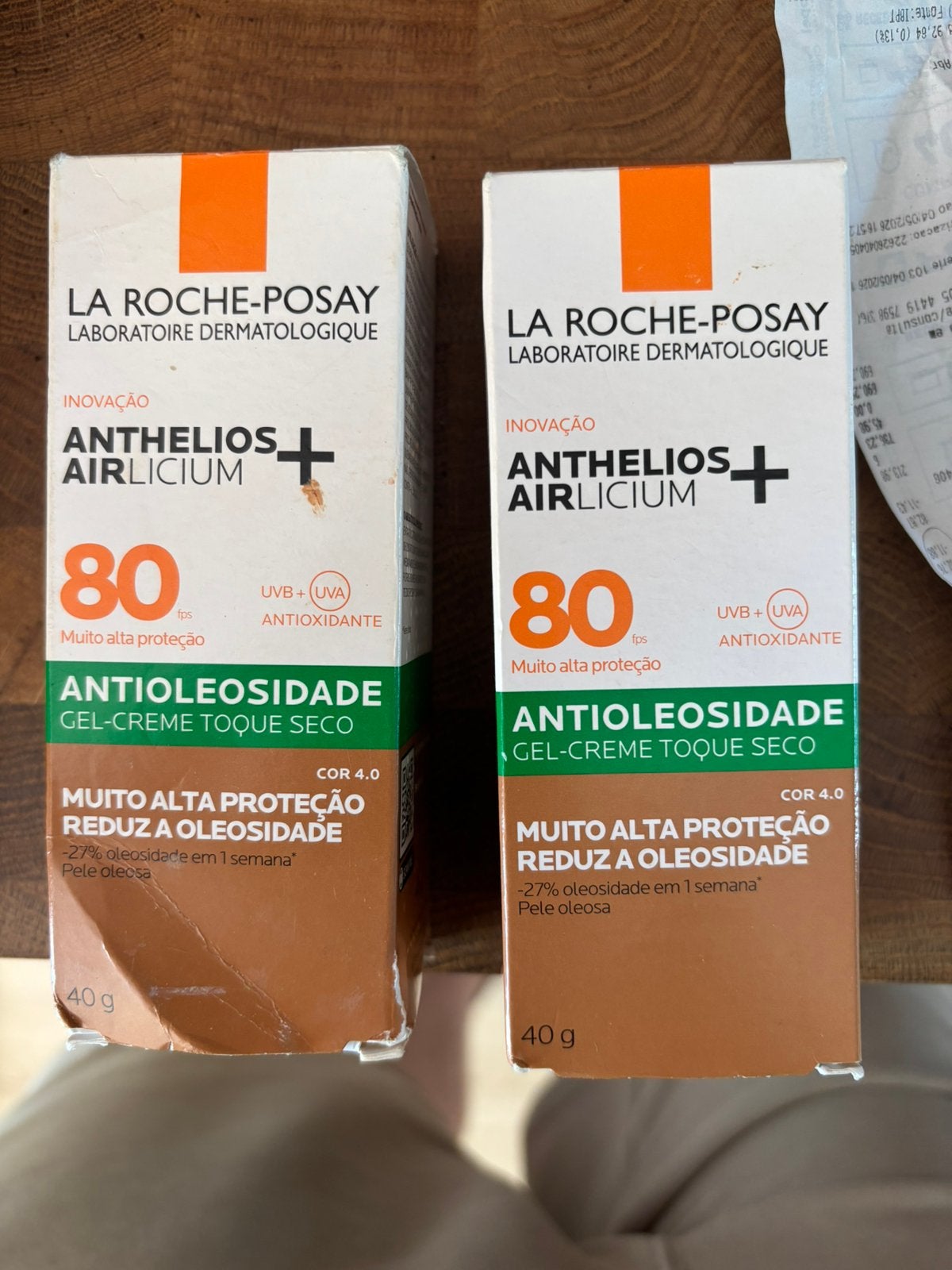 La Roche-Posay sunscreen spf 80 Anthelios Airlicium x2, Ophalen of Verzenden, Nieuw, Overige typen