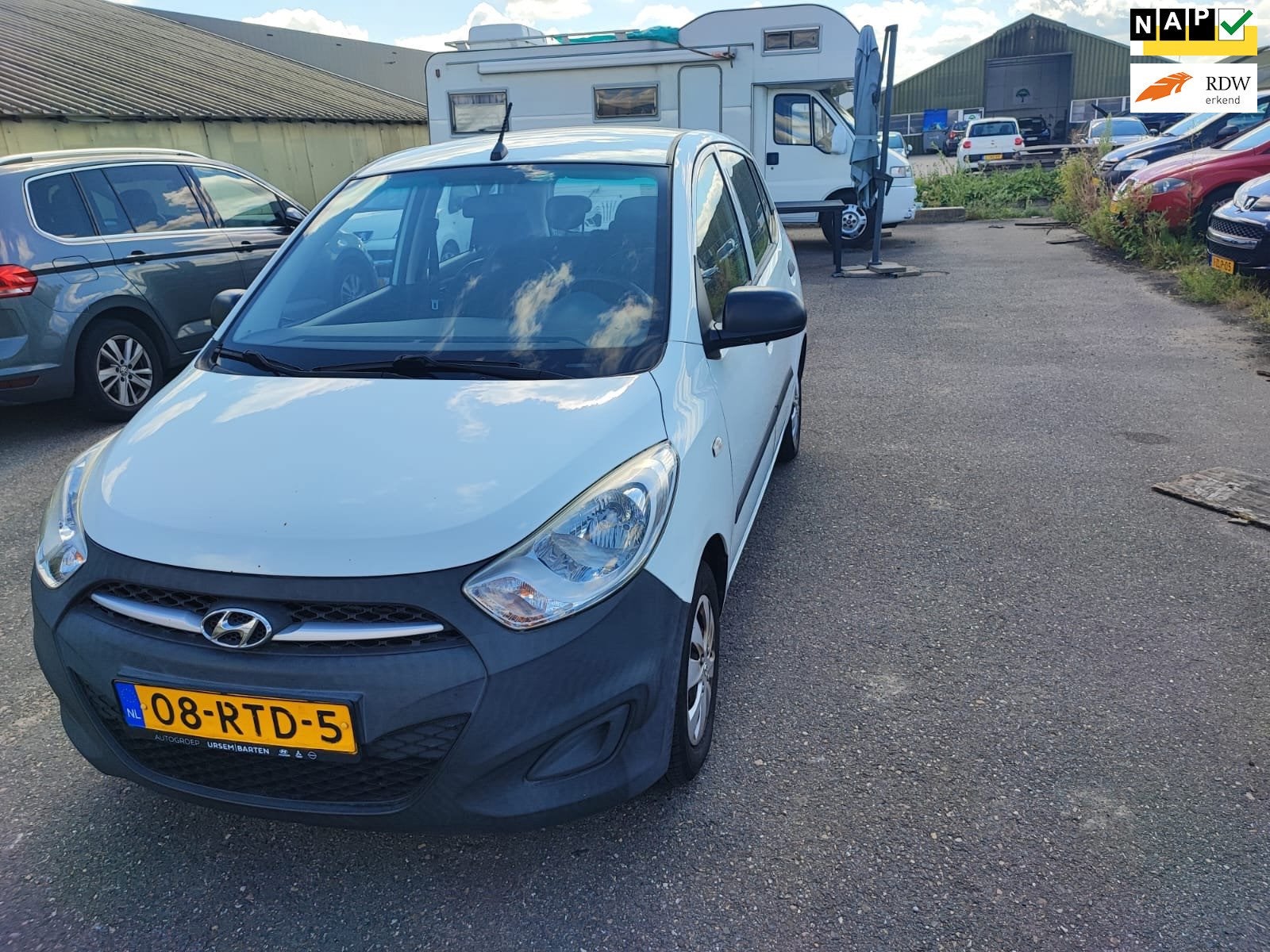 Hyundai I10 1.1 Pure, Euro 5, Gebruikt, 4 cilinders, 400 kg
