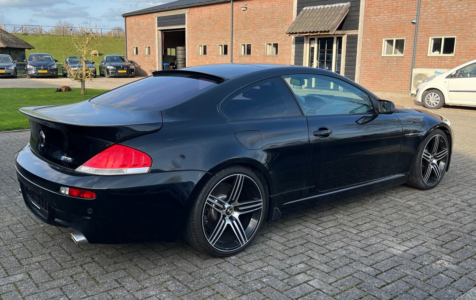 Leuke bmw 645ci e63 4.4 V8 uit 2005., Automaat, Zwart, Leder, Particulier
