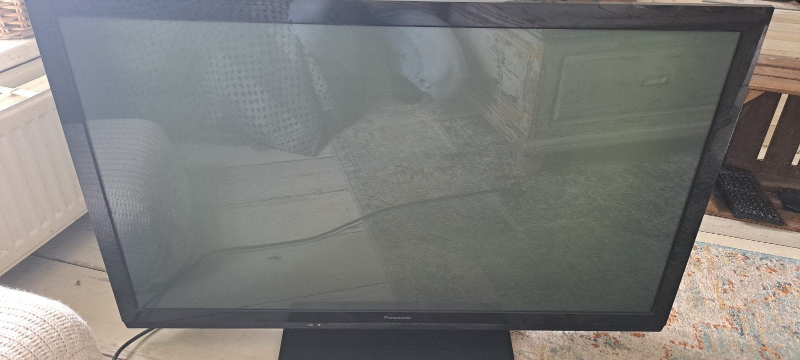 42 inch panasonic full hd plasma tv, Ophalen, Gebruikt, Panasonic, 50 Hz
